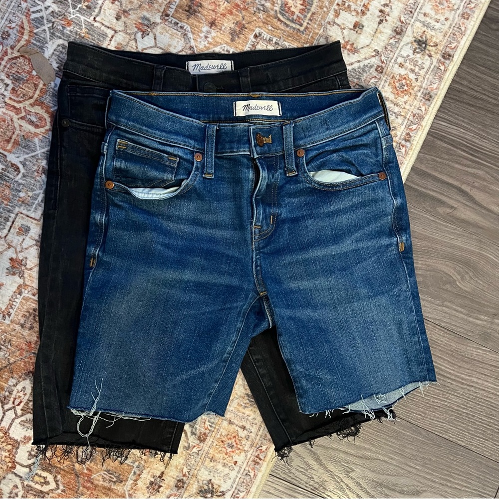 2-Pack Madewell Cutoff Denim Shorts – Size 26 – Summer Adventure Ready!